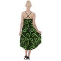 Snakes Seamless Pattern High-Low Halter Chiffon Dress  View2