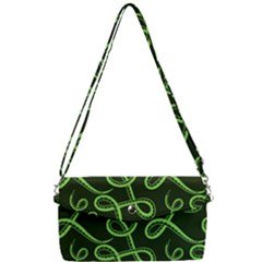 Snakes Seamless Pattern Removable Strap Clutch Bag by Amaryn4rt