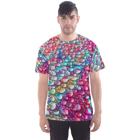 Rainbow Support Group  Men s Sport Mesh Tee by ScottFreeArt