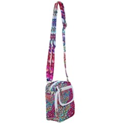 Rainbow Support Group  Shoulder Strap Belt Bag by ScottFreeArt