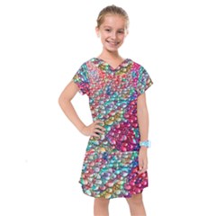 Rainbow Support Group  Kids  Drop Waist Dress by ScottFreeArt