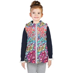 Rainbow Support Group  Kids  Hooded Puffer Vest