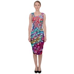 Rainbow Support Group  Sleeveless Pencil Dress by ScottFreeArt