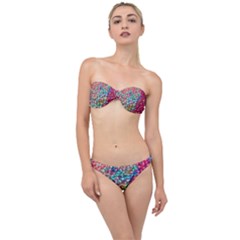 Rainbow Support Group  Classic Bandeau Bikini Set by ScottFreeArt