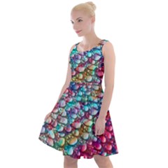 Rainbow Support Group  Knee Length Skater Dress by ScottFreeArt