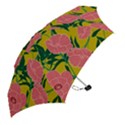 Pink Flower Seamless Pattern Mini Folding Umbrellas View2