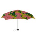 Pink Flower Seamless Pattern Mini Folding Umbrellas View3