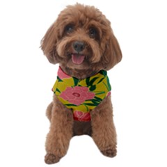 Pink Flower Seamless Pattern Dog Fleece by Amaryn4rt