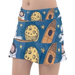 Missile Pattern Tennis Skorts by Amaryn4rt