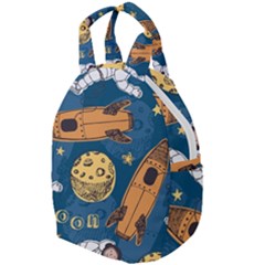 Missile Pattern Travel Backpacks