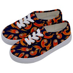 Space Patterns Pattern Kids  Classic Low Top Sneakers by Amaryn4rt