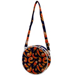 Space Patterns Pattern Crossbody Circle Bag