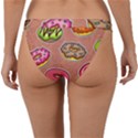 Doughnut Doodle Colorful Seamless Pattern Band Bikini Bottom View2