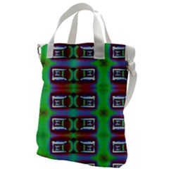 Corridor Nightmare Canvas Messenger Bag by ScottFreeArt