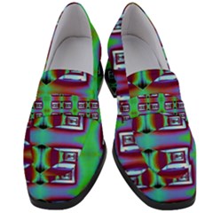 Corridor Nightmare Women s Chunky Heel Loafers by ScottFreeArt