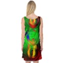 Pebbles In A Rainbow Pond Sleeveless Satin Nightdress View2