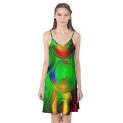 Pebbles In A Rainbow Pond Camis Nightgown by ScottFreeArt