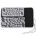 Black And White Ethnic Print Pen Storage Case (M) View2