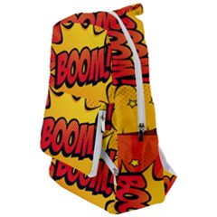 Explosion Boom Pop Art Style Travelers  Backpack by Amaryn4rt