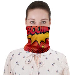 Explosion Boom Pop Art Style Face Covering Bandana (adult)