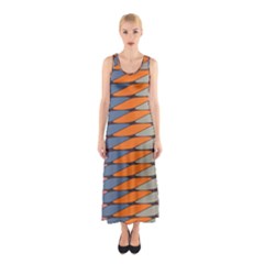 Zappwaits Pattern Sleeveless Maxi Dress by zappwaits