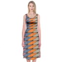 Zappwaits Pattern Midi Sleeveless Dress View1