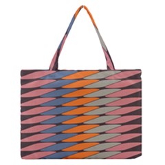 Zappwaits Pattern Zipper Medium Tote Bag