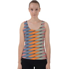 Zappwaits Pattern Velvet Tank Top by zappwaits