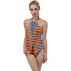 Zappwaits Pattern Go With The Flow One Piece Swimsuit by zappwaits