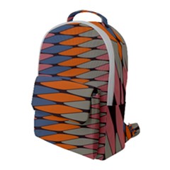 Zappwaits Pattern Flap Pocket Backpack (large) by zappwaits