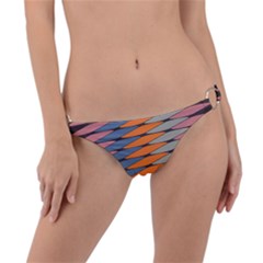 Zappwaits Pattern Ring Detail Bikini Bottom by zappwaits