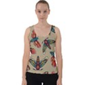 Tattoos Colorful Seamless Pattern Velvet Tank Top View1