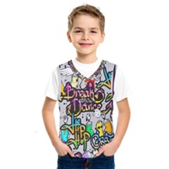 Hip Hop Background Kids  Sportswear by Amaryn4rt