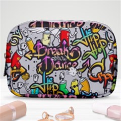 Hip Hop Background Make Up Pouch (small) by Amaryn4rt