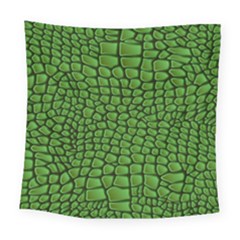 Seamless Pattern Crocodile Leather Square Tapestry (large) by Amaryn4rt