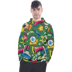 Pop Art Colorful Seamless Pattern Men s Pullover Hoodie by Amaryn4rt