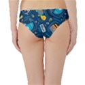 Seamless Pattern Vector Submarine With Sea Animals Cartoon Hipster Bikini Bottoms View2