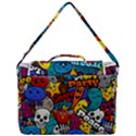 Graffiti Characters Seamless Pattern Box Up Messenger Bag View3