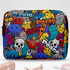 Graffiti Characters Seamless Pattern Make Up Pouch (large) by Amaryn4rt