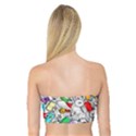 Graffit Characters Seamless Pattern Art Bandeau Top View2