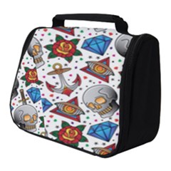 Full Color Flash Tattoo Patterns Full Print Travel Pouch (small) by Amaryn4rt