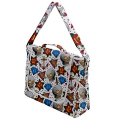 Full Color Flash Tattoo Patterns Box Up Messenger Bag