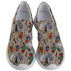 Tattoo Pattern Women s Lightweight Slip Ons by Amaryn4rt