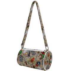 Tattoo Pattern Mini Cylinder Bag by Amaryn4rt