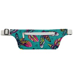 Vintage Colorful Insects Seamless Pattern Active Waist Bag by Amaryn4rt