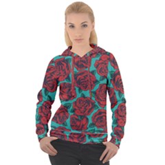 Vintage Floral Colorful Seamless Pattern Women s Overhead Hoodie by Amaryn4rt