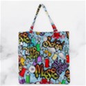 Graffiti Characters Seamless Pattern Grocery Tote Bag View1