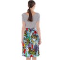 Graffiti Characters Seamless Pattern Midi Beach Skirt View2