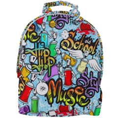 Graffiti Characters Seamless Pattern Mini Full Print Backpack