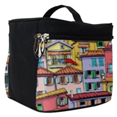 Menton Old Town France Make Up Travel Bag (small) by Amaryn4rt